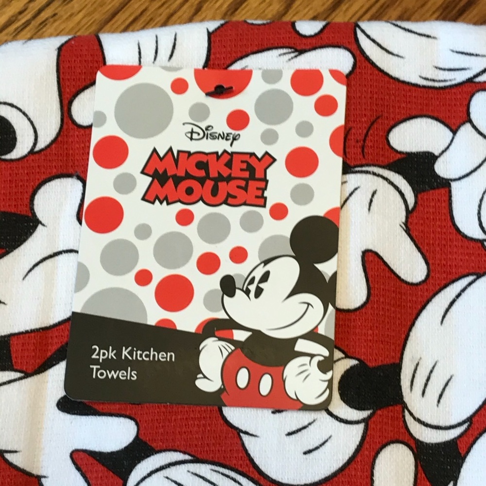 NWT Disney Mickey Mouse Kitchen Towels - Picture 5 of 10